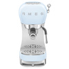 Smeg - Ekspres do kawy, kolbowy ECF02PBEU SDA 50'S STYLE - niebieski