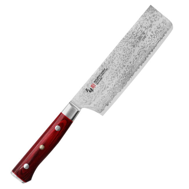 Mcusta Zanmai Pro Flame Vg-10 Nakiri Knife 16.5cm - High-Quality Japanese Kitchen Knife