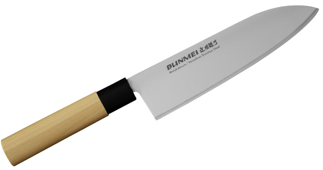 Bunmei Nóż Santoku 18cm - Bunmei