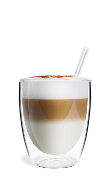 Zestaw 6 Szklanek z Podwójną Ścianką 320ml ze Słomkami Vita 26858 - Vialli Design
