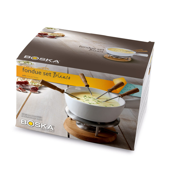 Zestaw fondue Bianco, poj. 1L - Boska