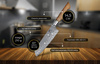 Shiori - Santoku by Jakub Suchta - Uniwersalny, Wielozadaniowy Nóż Szefa Kuchni