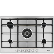 Smeg - Płyta kuchenna Selezione P272XGH Stal nierdzewna.