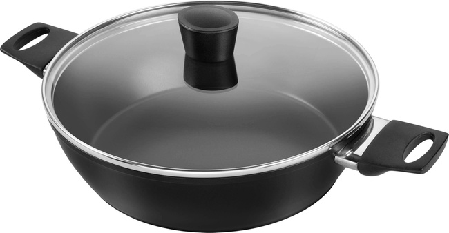 Henckels by Zwilling Breeze Patelnia głęboka ceramiczna z pokrywką 28 cm