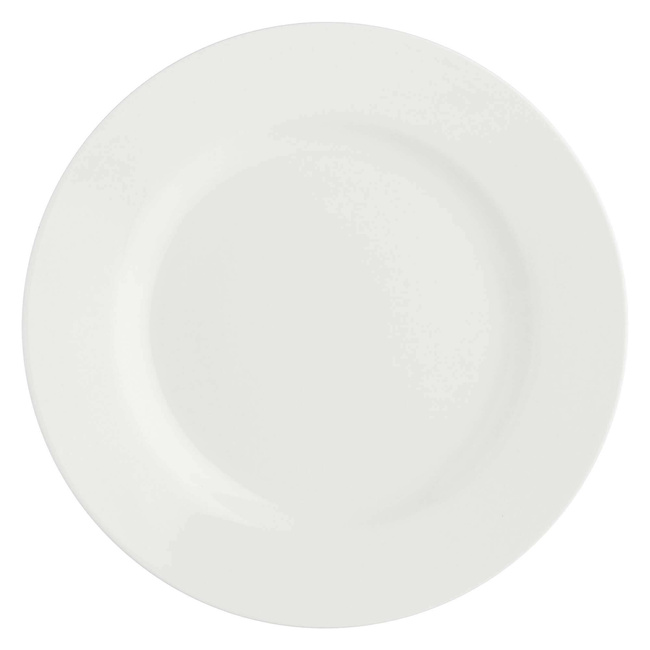 Essenziale Zestaw 6 talerzy do sałatek z rantem 20 cm - La Porcellana Bianca