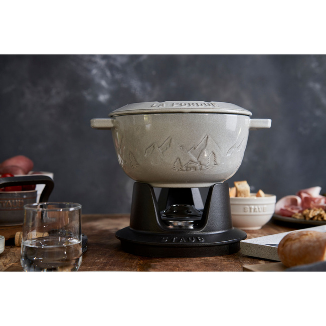 Zestaw do Fondue 20 cm, Truflowy - Staub