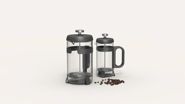 Leo Zaparzacz Do Kawy I Herbaty Antracytowy 0,35L - Berghoff