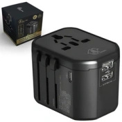 Extralink Smart Life Adapter dla podróżnych EU/UK/USA/AU/CH + USB-C, USB-A
