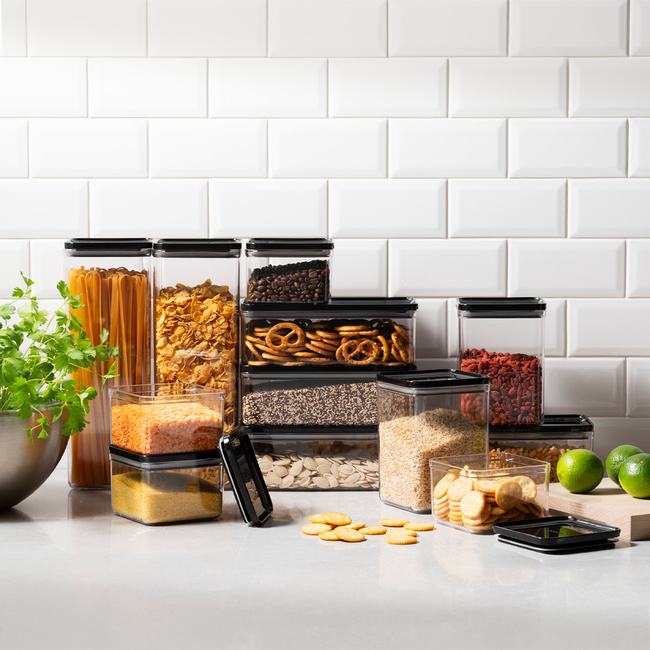Bodum pojemniki kuchenne w zestawie Canteen 12 szt Black