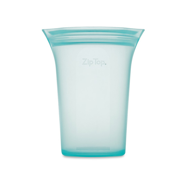 Pojemnik na przekąski L, Teal, Cups - Zip Top