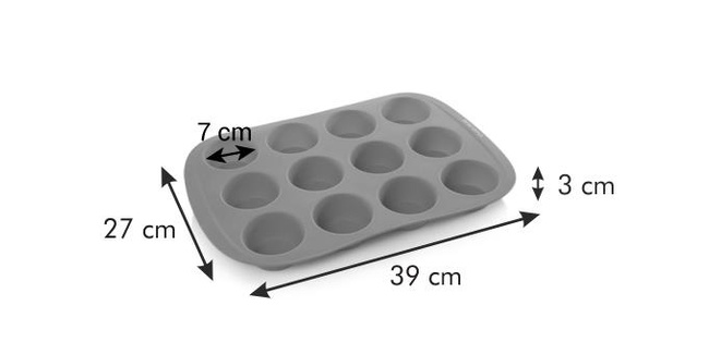 Forma na 12 muffinów Delícia SiliconPrime - Tescoma