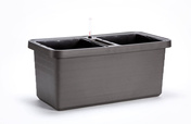 Plastia Berberis Duo Donica Samonawadniająca 78 x 39 cm - szary