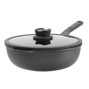 Patelnia wok non-stick z pokrywą stone+ 28 cm, 4,4 l - Berghoff