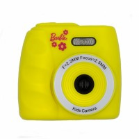 Cyfrowy aparat fotograficzny żółty - Barbie