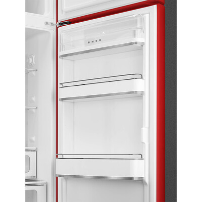 Smeg - Chłodziarko-zamrażarka FAB30RRD6 50'S RETRO STYLE - czerwony