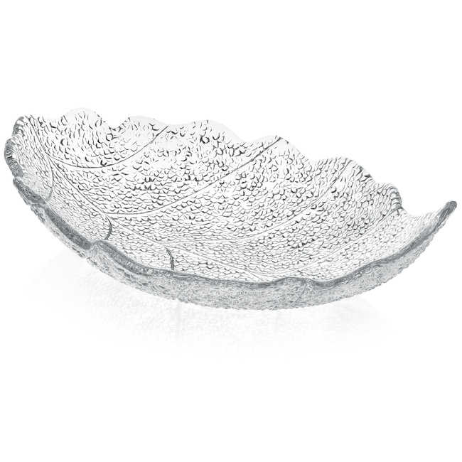 Misa Liść 42 cm - Transparentna - Ivv
