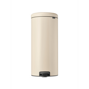 Kosz pedałowy Brabantia NewIcon 30 l, Soft Beige z powłoką mineralną