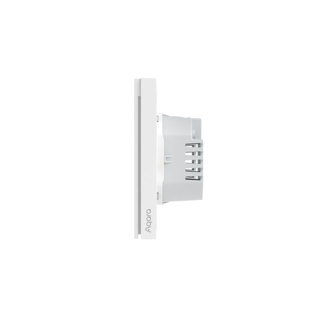 Aqara Wall Double Switch H1 - Przełącznik - Bez Neutral, Zigbee 3.0, Eu, Ws-Euk02