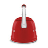 Smeg - 'Czajnik z jednotonowym gwizdkiem Wkf01rd 50's Style