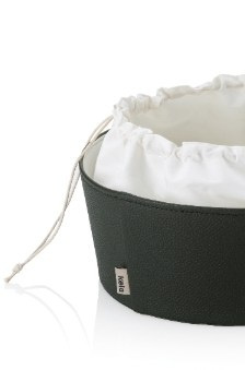 Koszyk Na Pieczywo S Czarny/Biały Grana - Kela