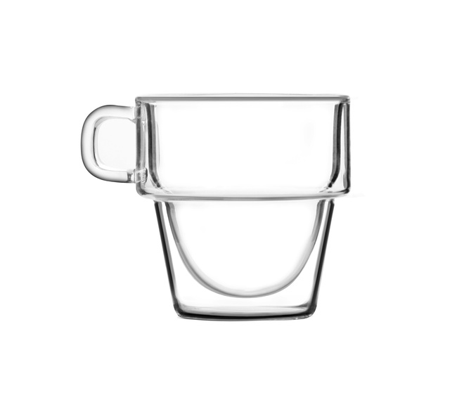 Komplet 6 szklanek do espresso z podwójną ścianką 150ml Senso 27435 - Vialli Design