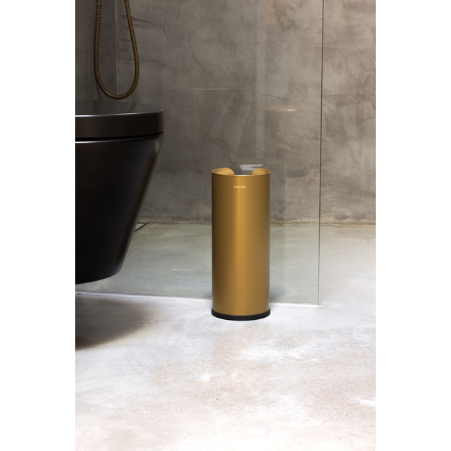 Zasobnik na papier toaletowy Brabantia Renew na 3 rolki, Warm Gold