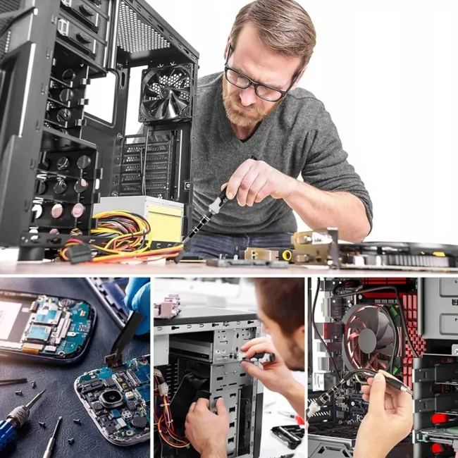 Extralink Zestaw Śrubokrętów Precyzyjnych 118w1 Wkrętaki Torx Do Elektroniki