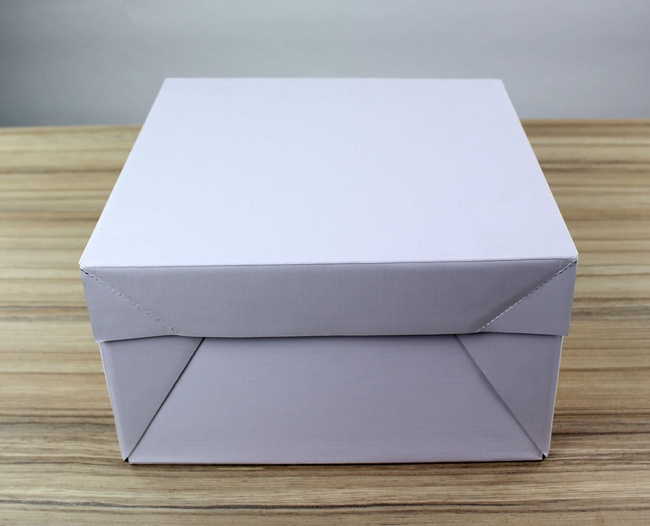 Pme Pudełko na ciasto 381 x 381 x 152 mm biały