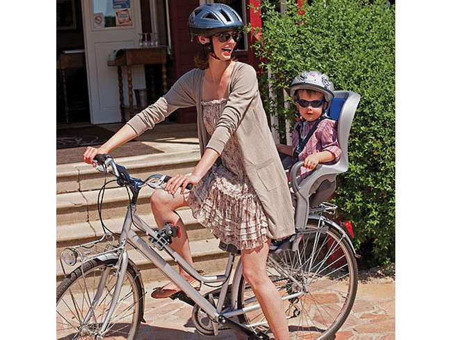 Fotelik dziecięcy OKBABY 10+ regulowane pochylenie, zapięcie - Mocowany na uchwycie - kolor czarny / ciemnoszary