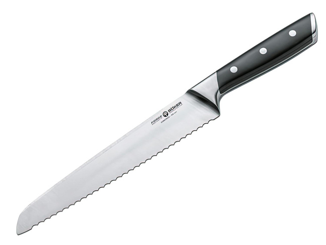 Boker Forge Nóż Kuchenny do Chleba, Ostrze 22 Cm, Stal X50crmov15