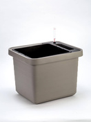 Plastia Berberis Uno Donica Samonawadniająca 45 x 39 cm - jasnoszary