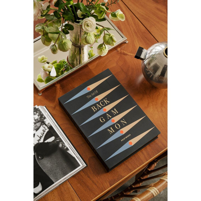 Backgammon Printworks Art of Backgammon Anthracite, antracytowy, dla 2 graczy