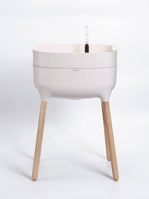 Kwietnik domowy 77 x 50 x 38 cm, kremowy - Urbalive