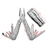 Multitool Extralink 23w1 ze stali nierdzewnej, srebrny, z etui