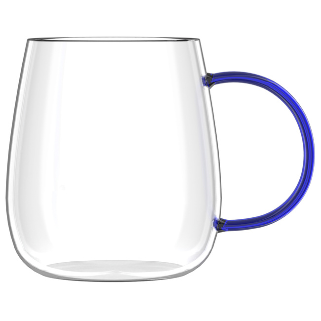 Komplet 2 szklanek z niebieskim uchem 400 ml Bolla 1135 - Vialli Design