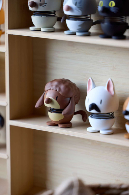 Figurka Hoptimist French Bulldog XS, biały buldog francuski