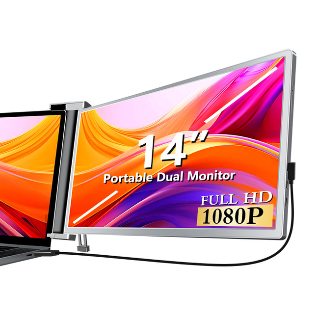 Extralink Smart Life S14 14" | Przenośne Monitory Do Laptopa | 2 Monitory, Ips, 1920x1200