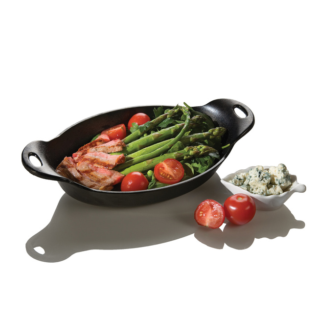 Naczynie do zapiekania żeliwne 32 cm impregnowane olejem Lodge