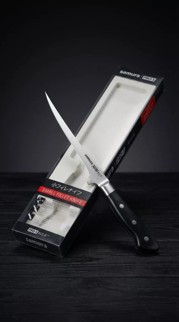 Nóż do filetowania Samura Pro-S SP-0044, ostrze 13 cm, rękojeść G10