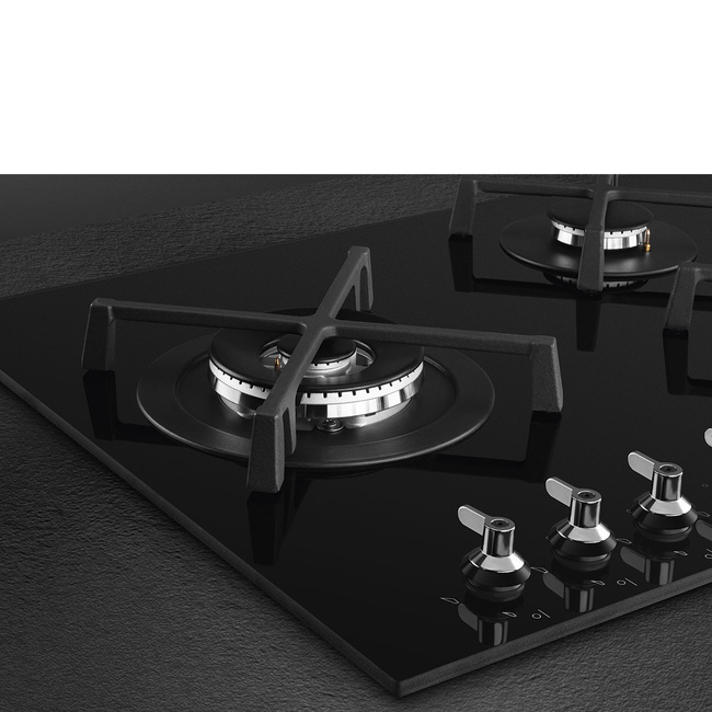 Smeg - Płyta gazowa, 90 cm, Classica, czarny Classica PV395Ln Czarny