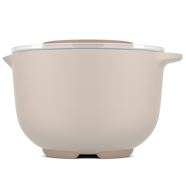 Miska do miksowania z pokrywą odporną na rozchlapywanie Chef it 3000 ml Chalk 102306031500