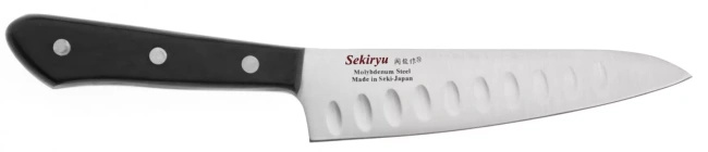 Sekiryu Zestaw 5 Japońskich Noży Kuchennych AUS-8A, Drewniane Rękojeści