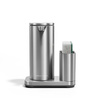 Automatyczny dozownik do mydła Simplehuman ST1086 z organizerem, 266 ml, stal szczotkowana
