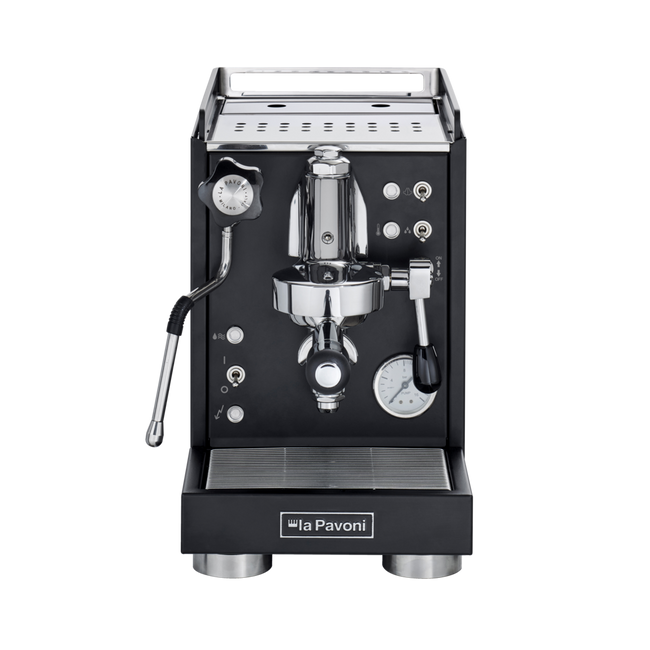 La Pavoni - Półprofesjonalny Ekspres Do Kawy Mini Cellini Lpsmcb01eu Czarny Mat