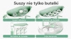 Suszarka do butelek Momcozy DK01 na 18 butelek z regulowanymi kołkami