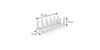Organizer na patelnie Flexispace 370 x 148 mm - Tescoma