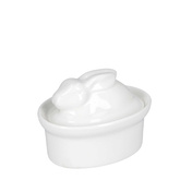 La Porcellana Bianca Terrine Naczynie Do Zapiekania Królik 10 x 7 cm