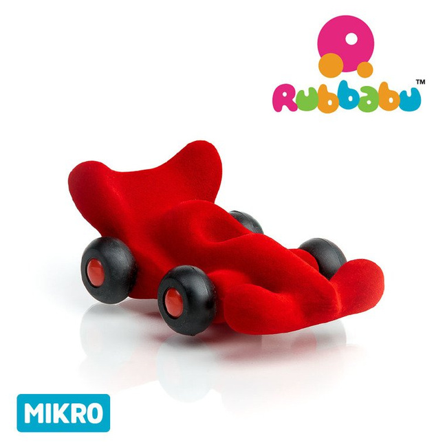Zestaw 8 sensorycznych mikro - pojazdów - Rubbabu (opakowanie zbiorcze 8 szt.)