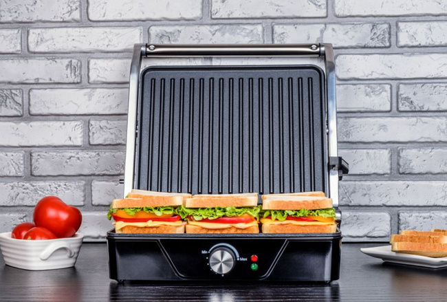 Grill Kontaktowy GK170 Svad Eldom Składany Grill Elektryczny