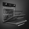 Smeg - Piekarnik, 60 cm, Victoria, czarny Sop6902s2pn Victoria